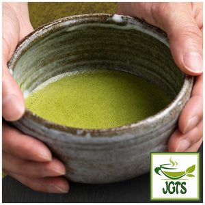 (Kippoya) . Nagomi Organic Matcha - Matcha served in bowl