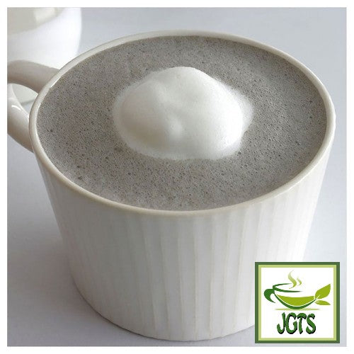 Kuki Sangyo Kuro Goma (Black Sesame) Latte - Brewed in cup
