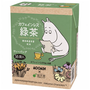 Kunitaro Moomin Decaffeinated Green Tea Bags