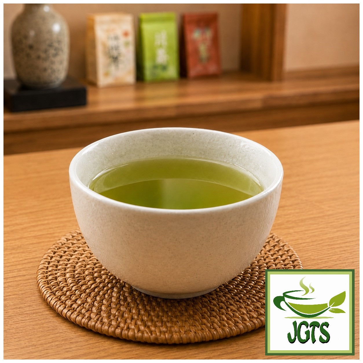 Kunitaro Uji Matcha Green Tea Bags (Value Pack) - Served hot