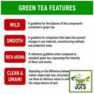 (Kunitaro) Delicious Caffeine-less Deep Steamed Instant Tea  - Product features (E)