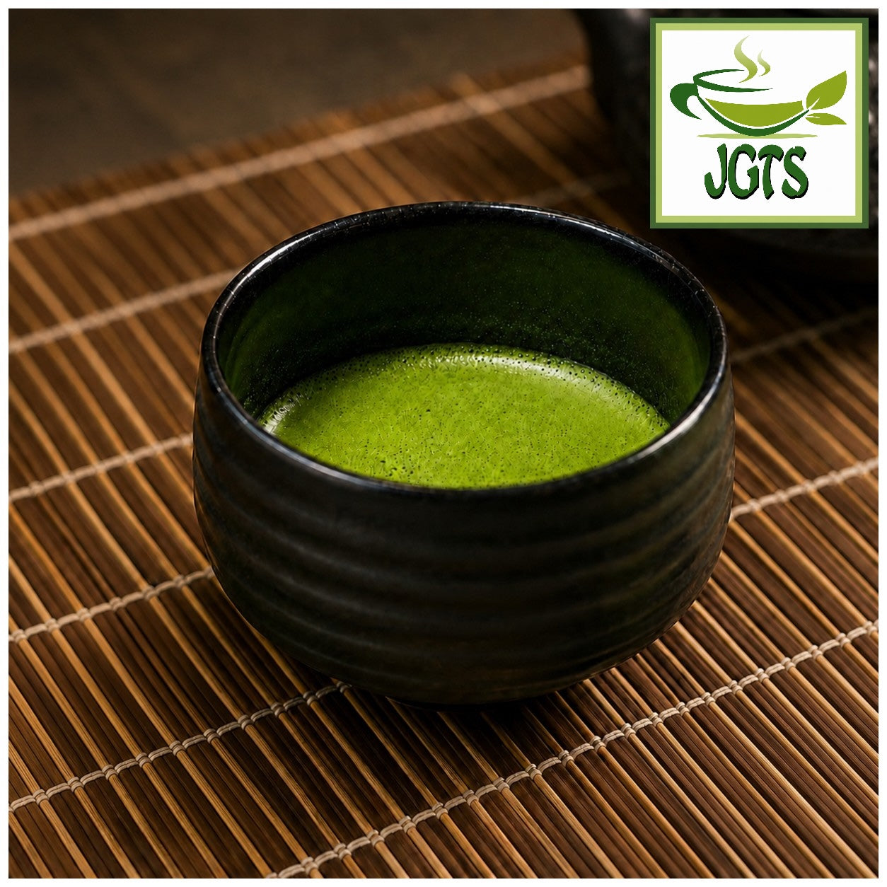 (Kyoeiseicha) Morihan Matcha - Morihan matcha whisked in matcha bowl