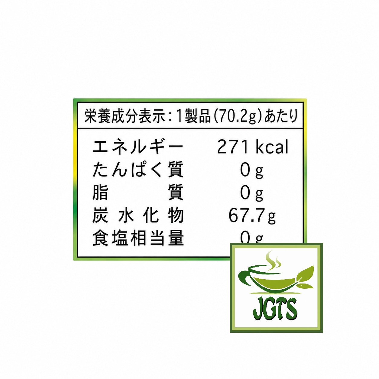 Lion Yuzu Throat Lozenges - Nutrition information