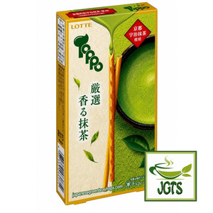 Lotte - Toppo Carefully Selected Fragrant Matcha - Pruduct box front side view