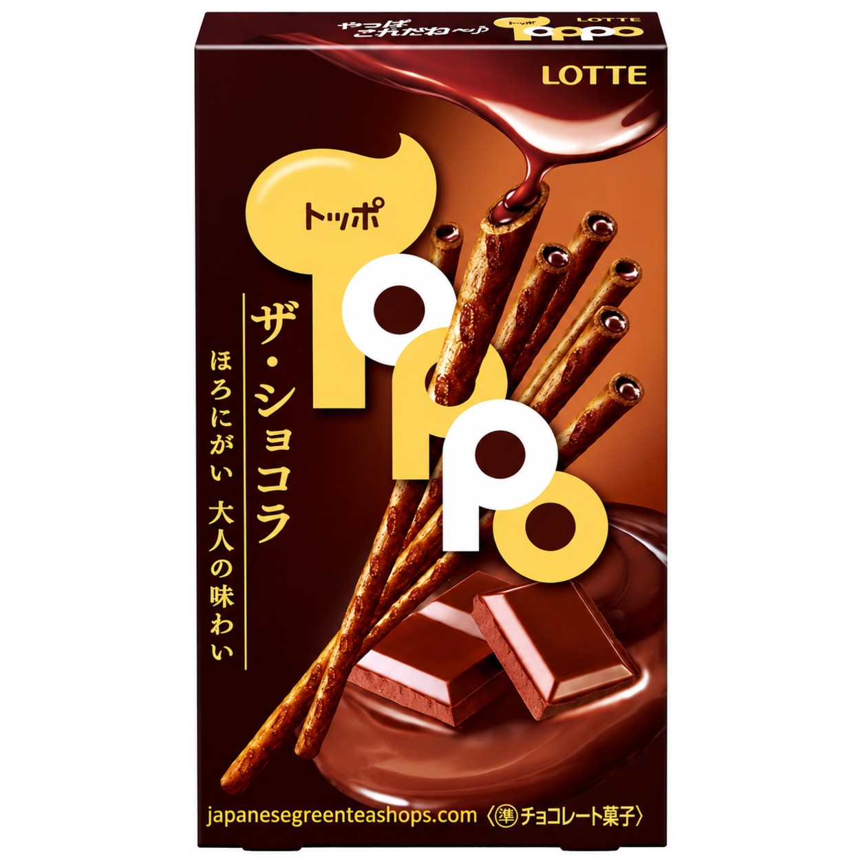 Lotte . Toppo Bitter Chocolate 