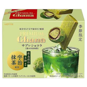 (Lotte) Premium Ghana Sable Chocolate Deep Uji Matcha