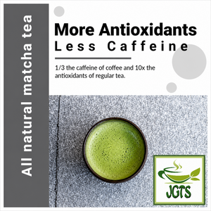 Matcha Moon Kyoto Uji Matcha Pure Zen (Premium Ceremonial Grade) - 1/3 the caffeine of coffee and 10x the antioxidants of regular tea. 