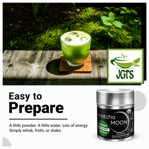 Matcha Moon Kyoto Uji Matcha Pure Zen (Premium Ceremonial Grade) - Instructions to prepare matcha 