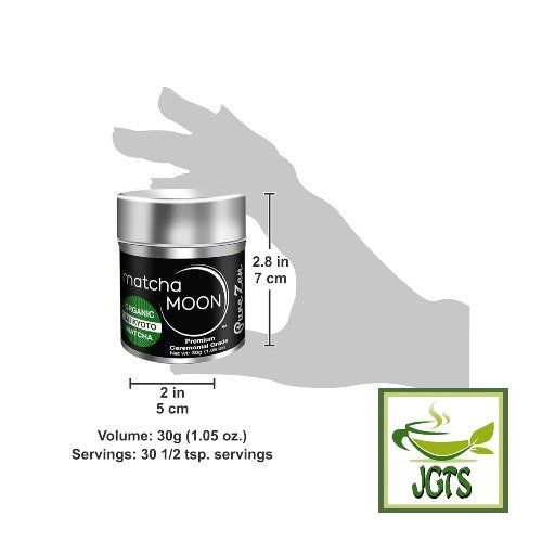 Matcha Moon Kyoto Uji Matcha Pure Zen (Premium Ceremonial Grade) - Size tin