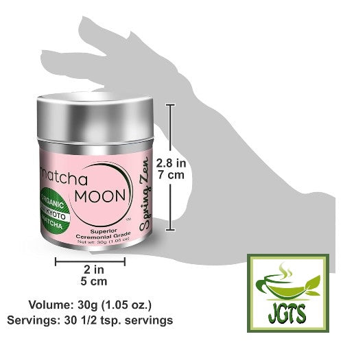 Matcha Moon Spring Zen (Superior Ceremonial Grade) - Size tin