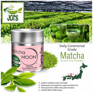 Matcha Moon Spring Zen (Superior Ceremonial Grade) - Superior grade matcha powder 