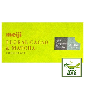 Meiji Floral Cocoa Matcha- premium chocolate 