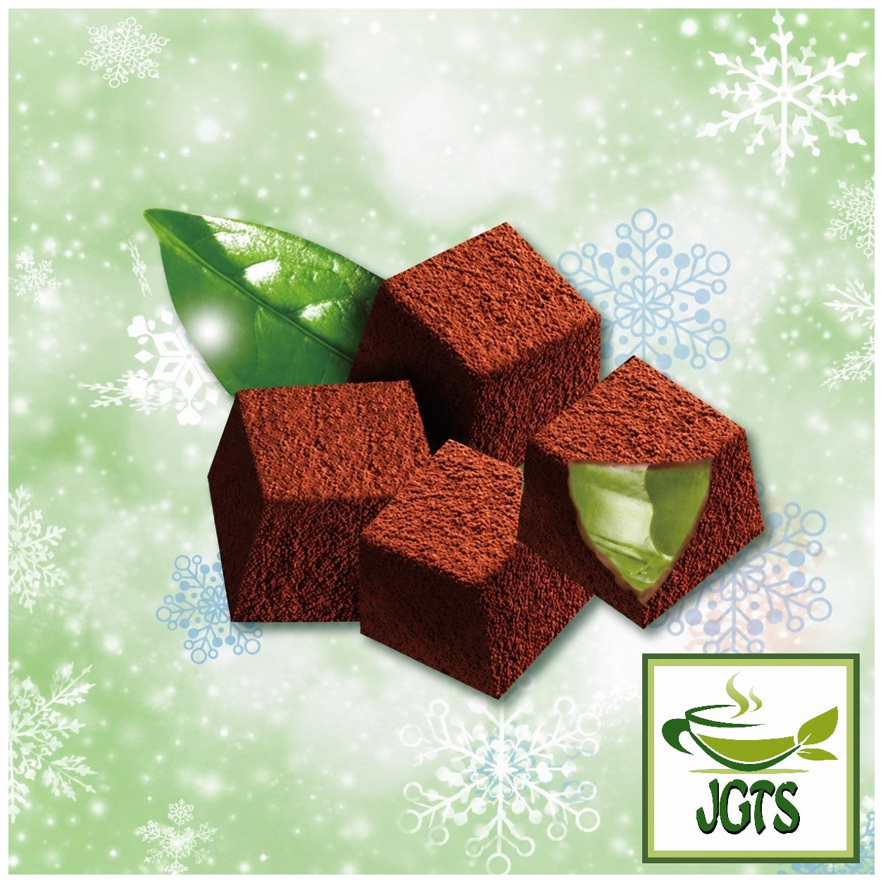 (Meiji) Melty Kiss First Picked Dark Matcha - Matcha melty kiss pieces