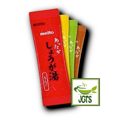 Meito Sangyo Stick Mate Ginger Assortment - Individually wrapped stick type
