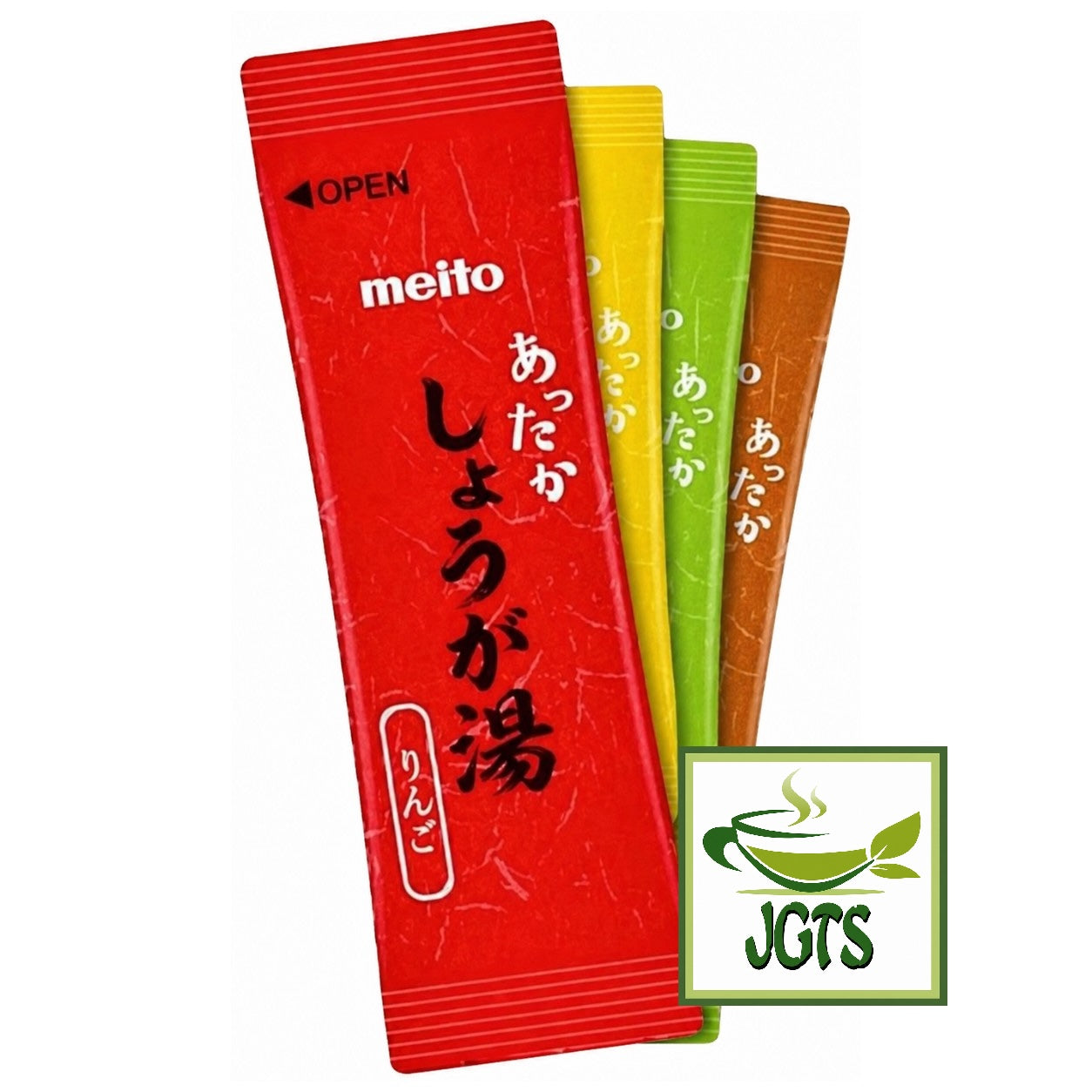 (Meito Sangyo) - Stick Mate Ginger Assortment - Individually wrapped stick type