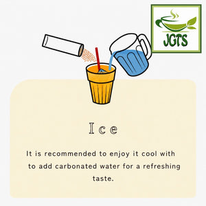 (Meito Sangyo) - Stick Mate Jasmine Tea Assortment - Instructions for brewing cold