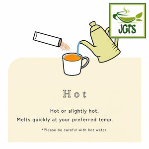 (Meito Sangyo) - Stick Mate Jasmine Tea Assortment - Instructions for brewing hot