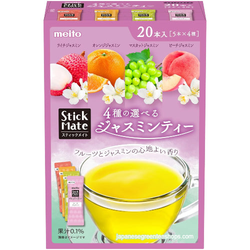 (Meito Sangyo) Stick Mate Jasmine Tea Assortment
