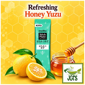 (Meito) Stick Mate Honey Black Tea Assortment - Honey and Yuzu