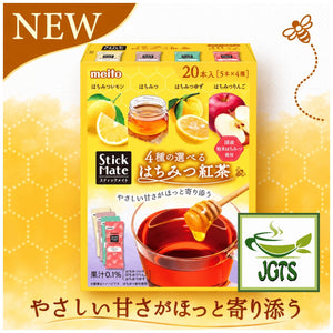 (Meito) Stick Mate Honey Black Tea Assortment - New honey fruit tea assortment