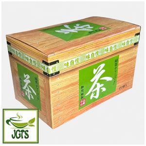 (Meiyo) Shizuoka Green Tea Bags with Matcha - Chabako style box 