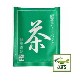 (Meiyo) Shizuoka Green Tea Bags with Matcha - Individually wrapped teabags 