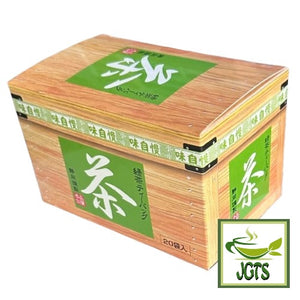 (Meiyo) Shizuoka Green Tea Bags with Matcha - Japanese chabako box design