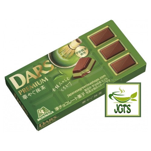 Morinaga DARS Premium Gorgeous Matcha - DARS matcha chocolate box