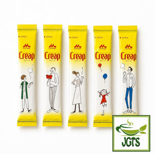 (Morinaga) Creap Creamy Powder Coffee Creamer - Sticks - 5 package designs