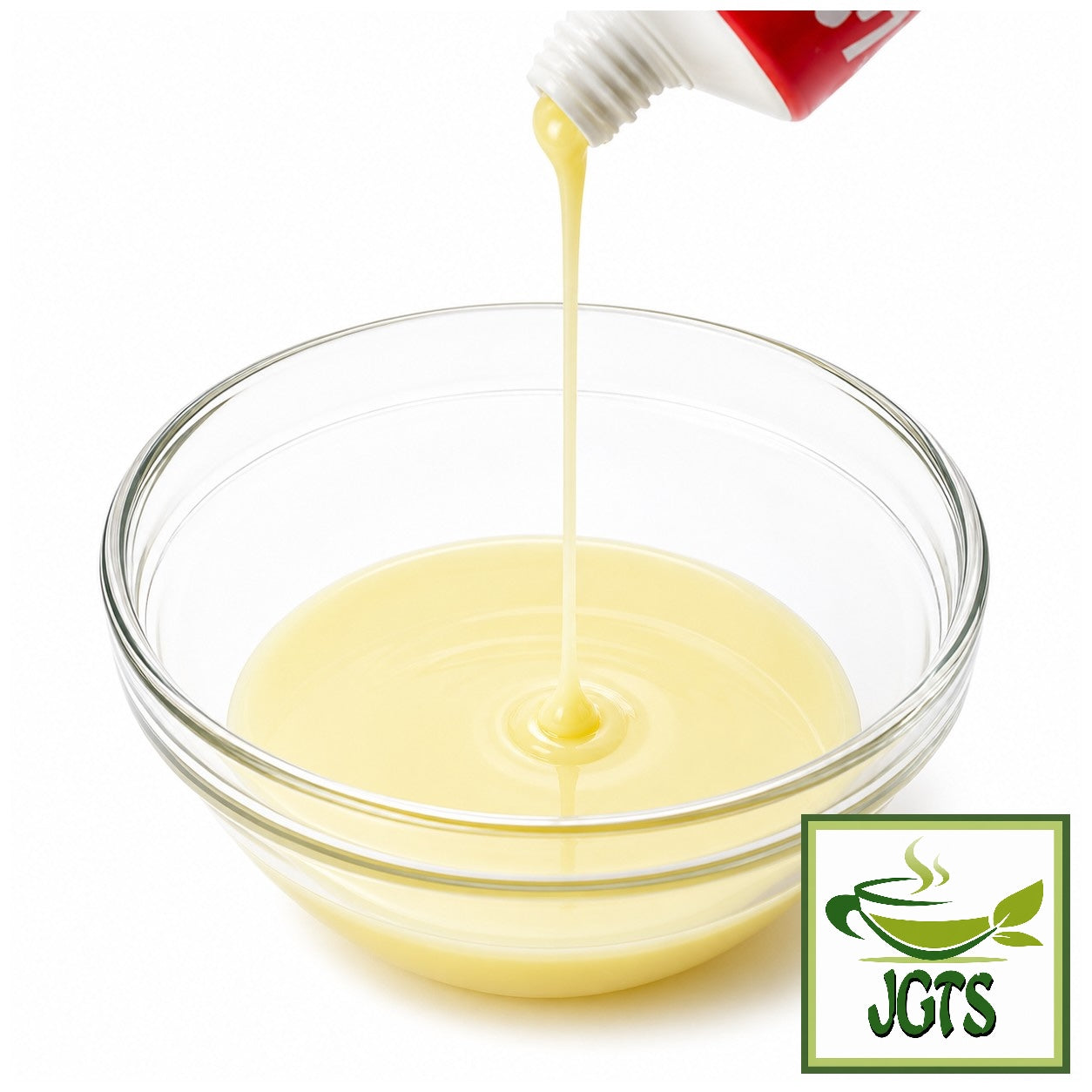 (Morinaga) Milk Sweetened Condensed Milk Tube - Tube poured from tube
