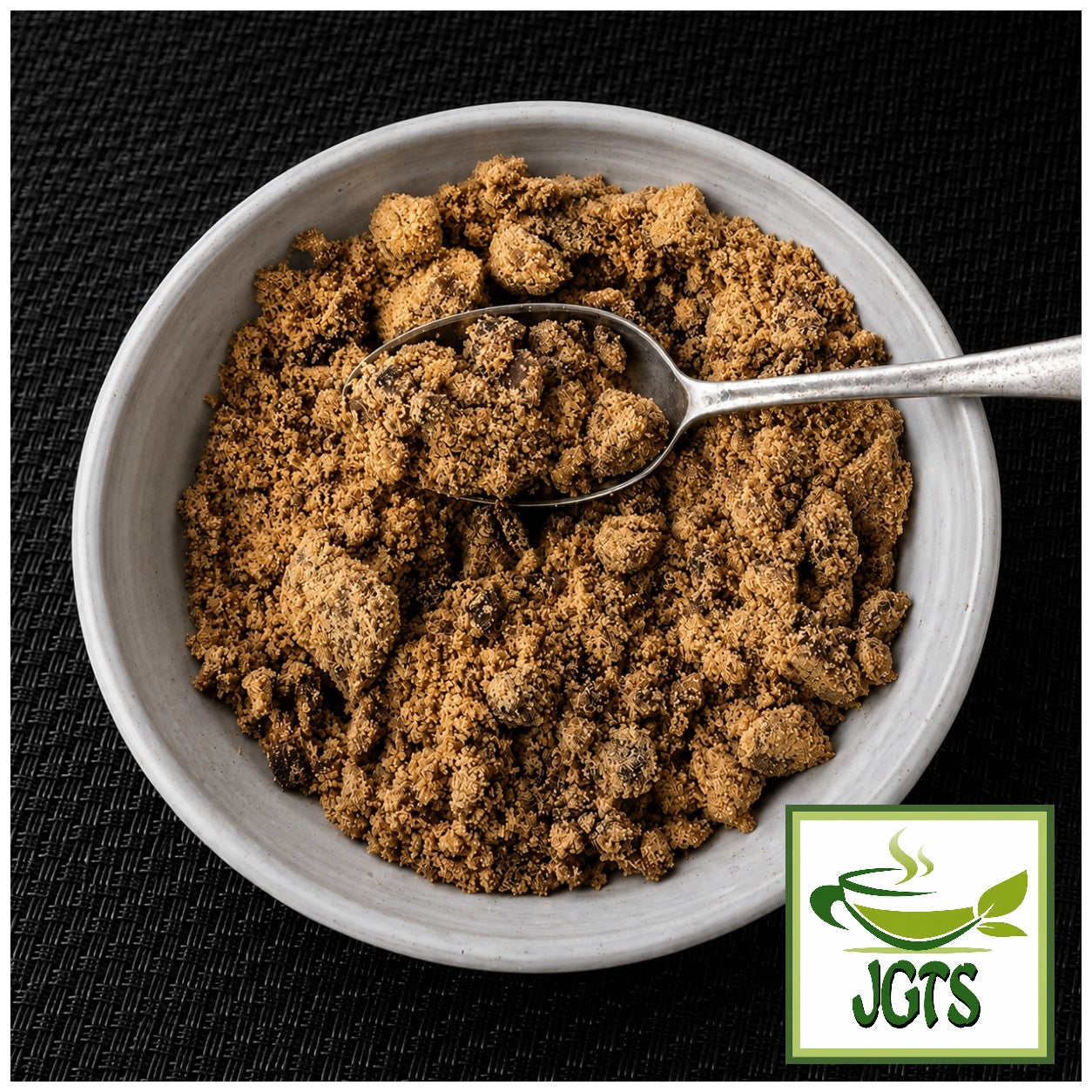 (Murakami Shoten) Hateruma Island Brown Sugar (Powdered) - Brown sugar in dish
