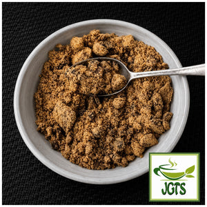 (Murakami Shoten) Hateruma Island Brown Sugar (Powdered) - Brown sugar in dish