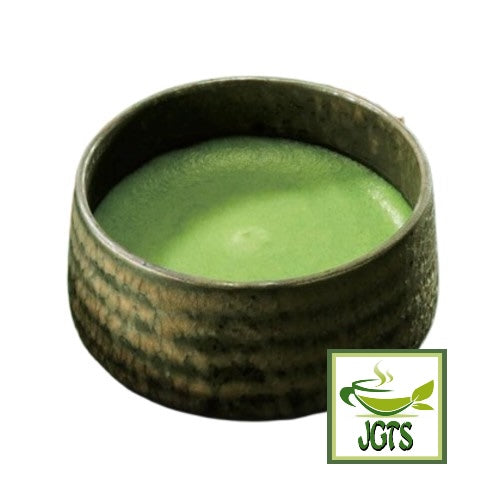 (Nanaya) Uji Matcha 30g - Matcha in bowl