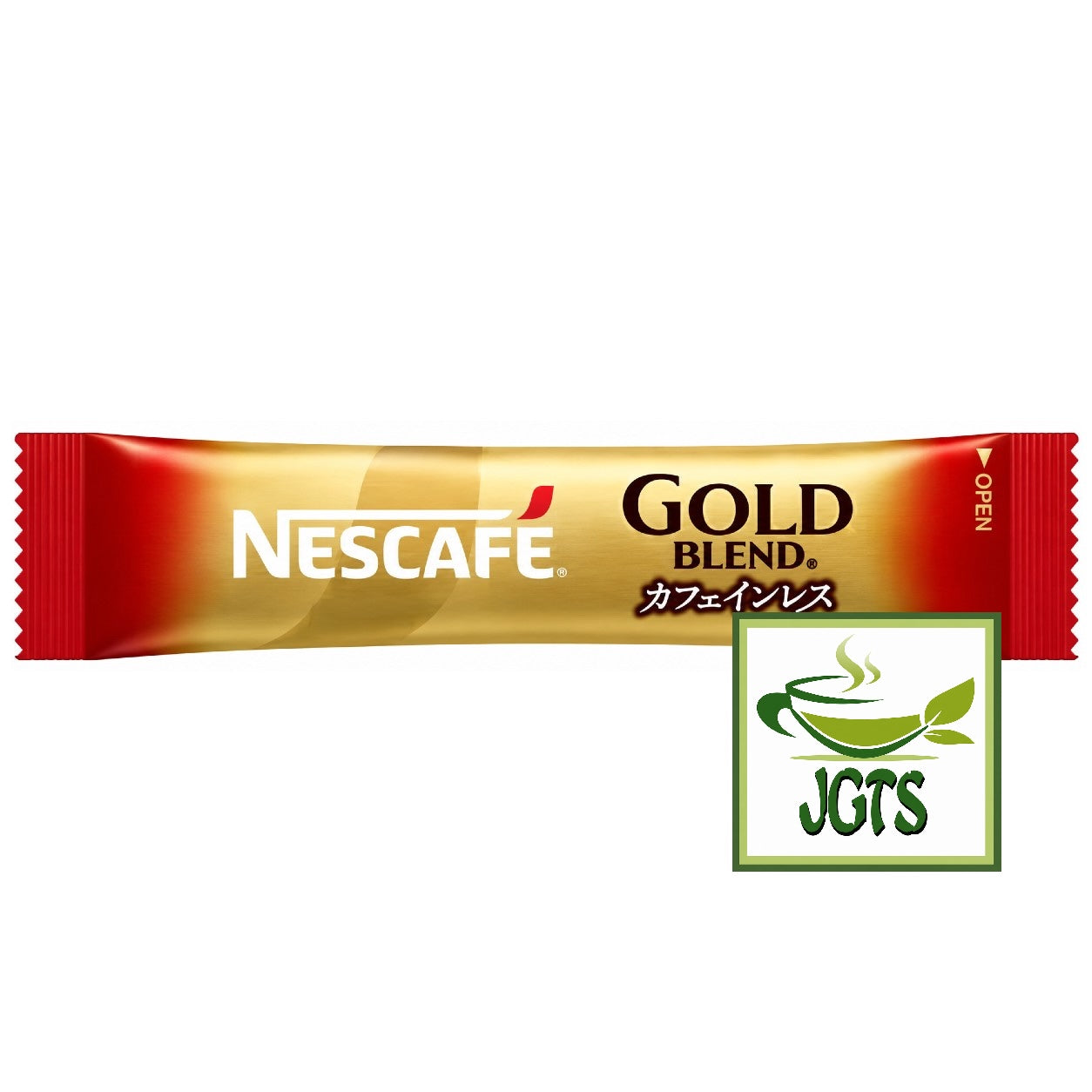Nescafe - Gold Blend Black Caffeineless Instant Coffee - Individually wrapped stick type