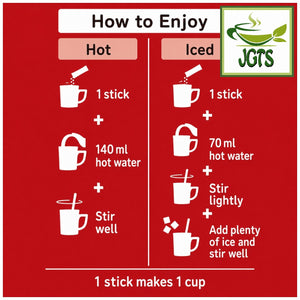Nescafe - Gold Blend Black Caffeineless Instant Coffee - Instructions to make Hot or Cold Instructions (E)