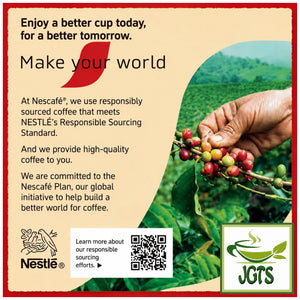 Nescafe - Gold Blend Black Caffeineless Instant Coffee 14 Sticks - Nescafe Gold Blend Caffeine-less coffee (E)