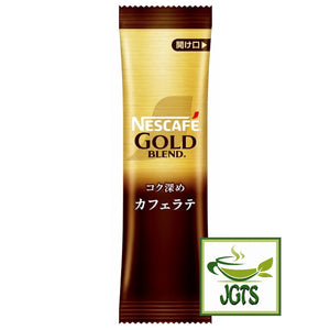Nescafe - Gold Blend Rich Deep Cafe Latte 18 Sticks - Individually wrapped stick type
