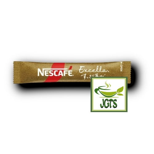 Nescafe Excella Black Refreshing Brilliant Instant Coffee - Individually wrapped stick type
