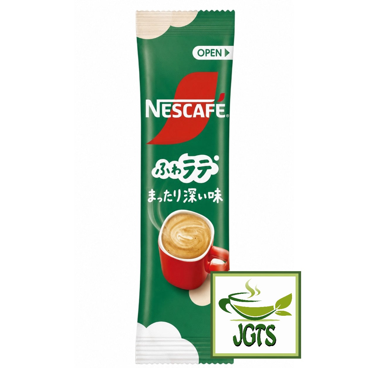 Nescafe Excella Fuwa Cafe Latte Deep Flavor Instant Coffee - Individually wrapped stick type 