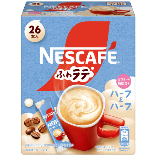 Nescafe Excella Fuwa Cafe Latte Half & Half Instant Coffee