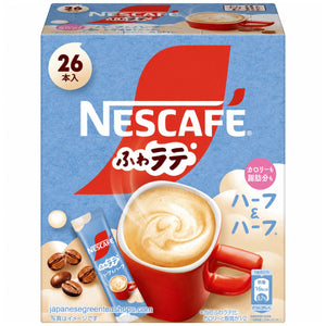 Nescafe Excella Fuwa Cafe Latte Half & Half Instant Coffee 