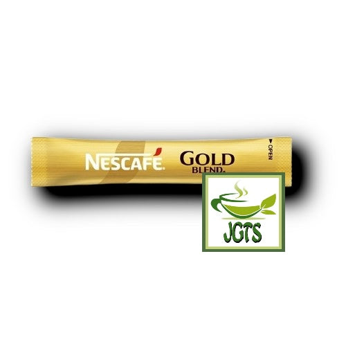 Nescafe Gold Blend Black Instant Coffee 22 Sticks - Individually wrapped stick type