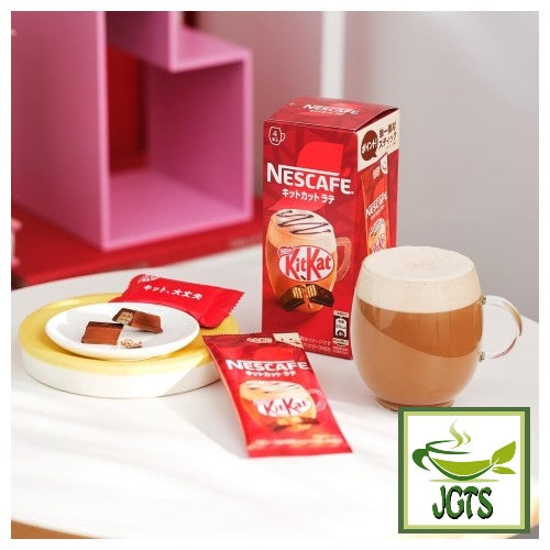Nescafe KitKat Latte - Enjoy a cup with a kitkat