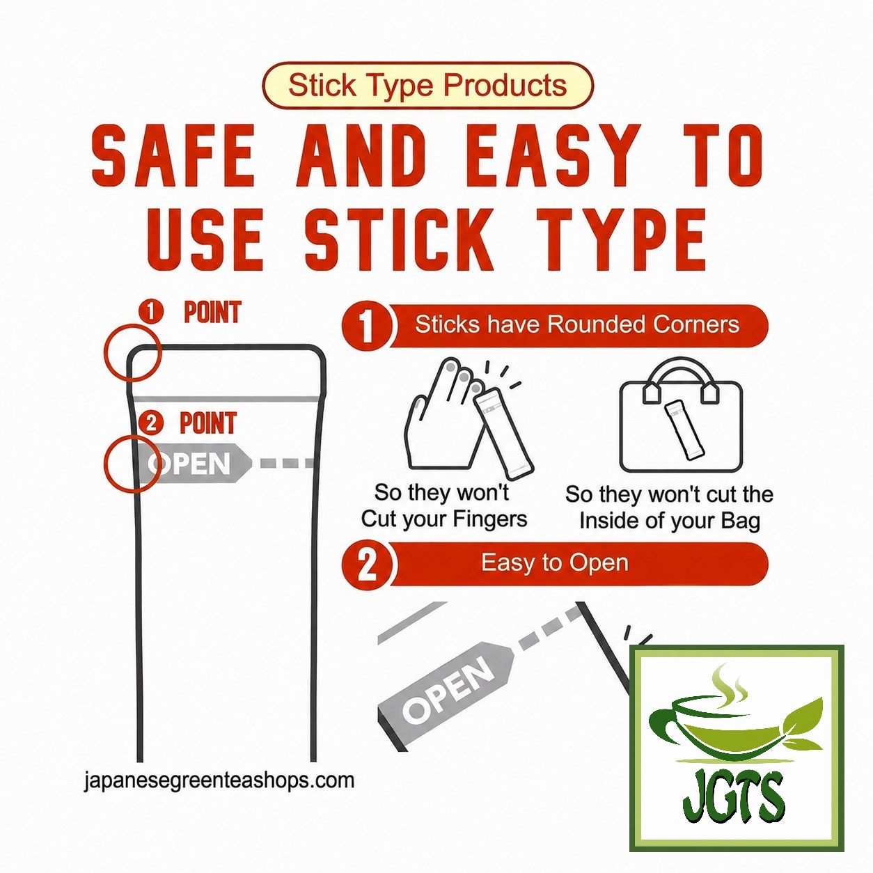 (Nescafe) - Excella Cafe Latte Instant Coffee - Safe Easy Open Sticks