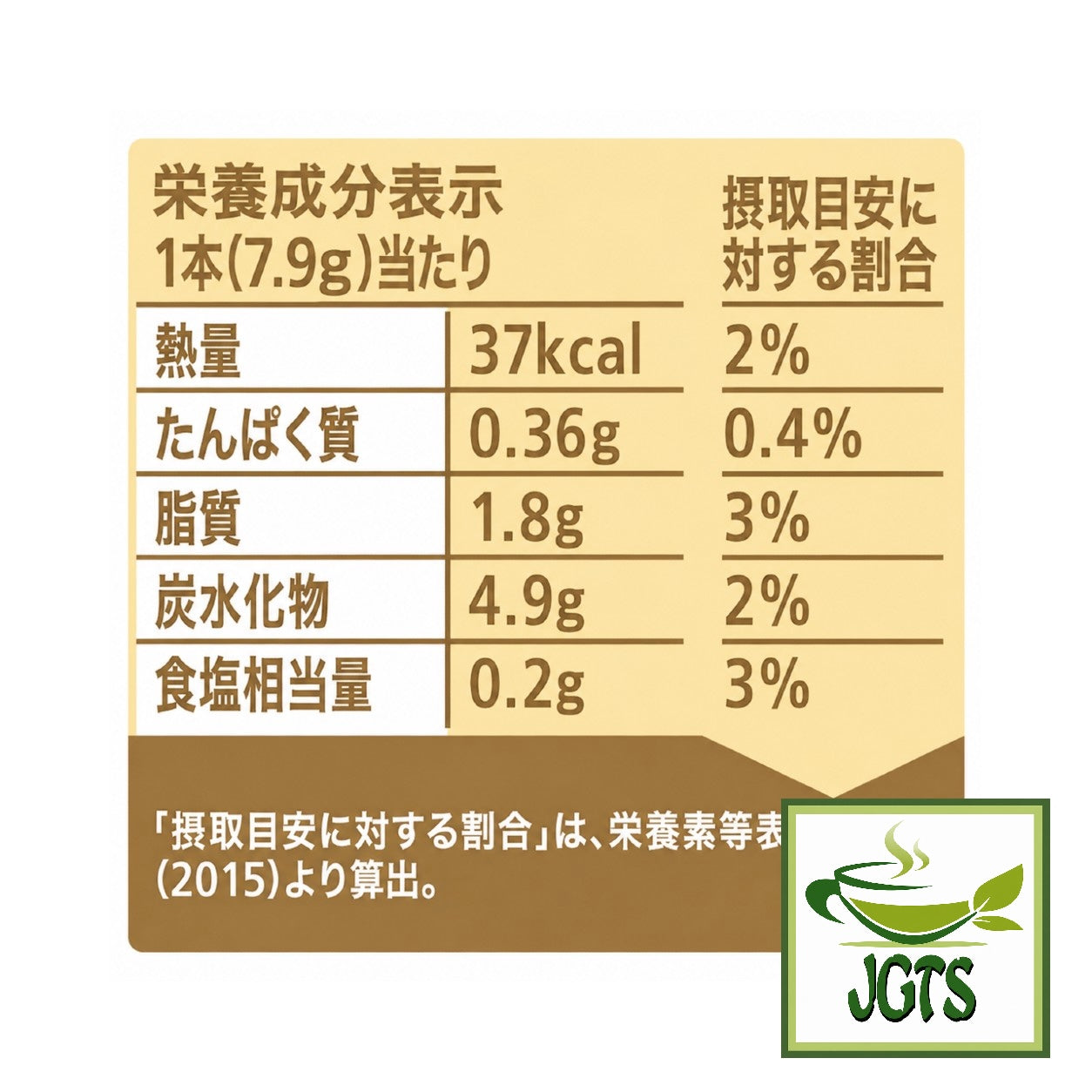 (Nescafe) - Gold Blend Black Instant Coffee 20 Sticks - Nutrition information