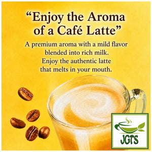 (Nescafe) - Gold Blend Cafe Latte Instant Coffee- Smooth creamy cafe latte (E)