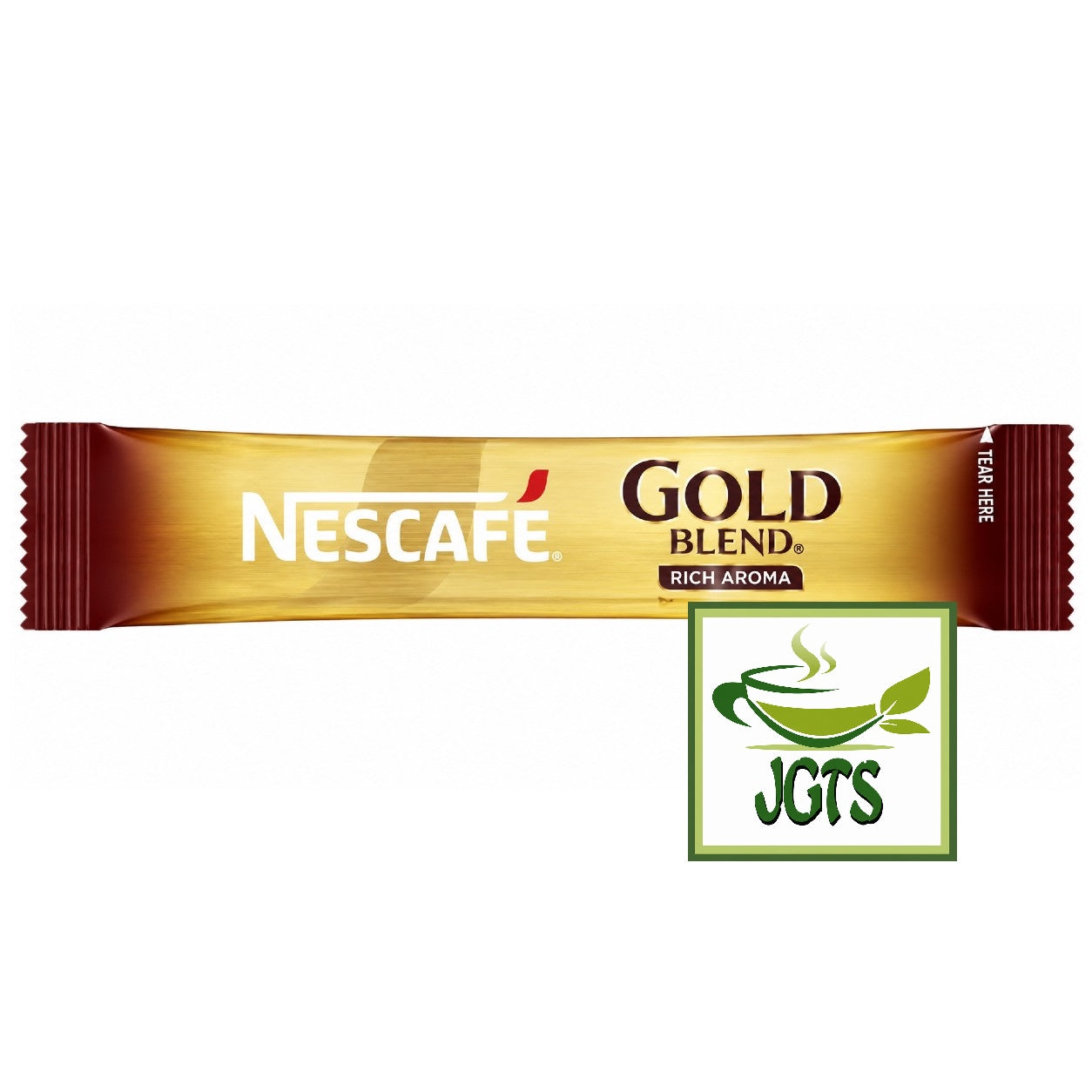 (Nescafe) - Gold Blend Rich Deep Black Instant Coffee 20 Sticks - Individually wrapped stick type