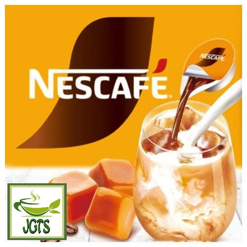 Nestlé Japan Nescafé Potion Caramel Macchiato - Brewed in glass