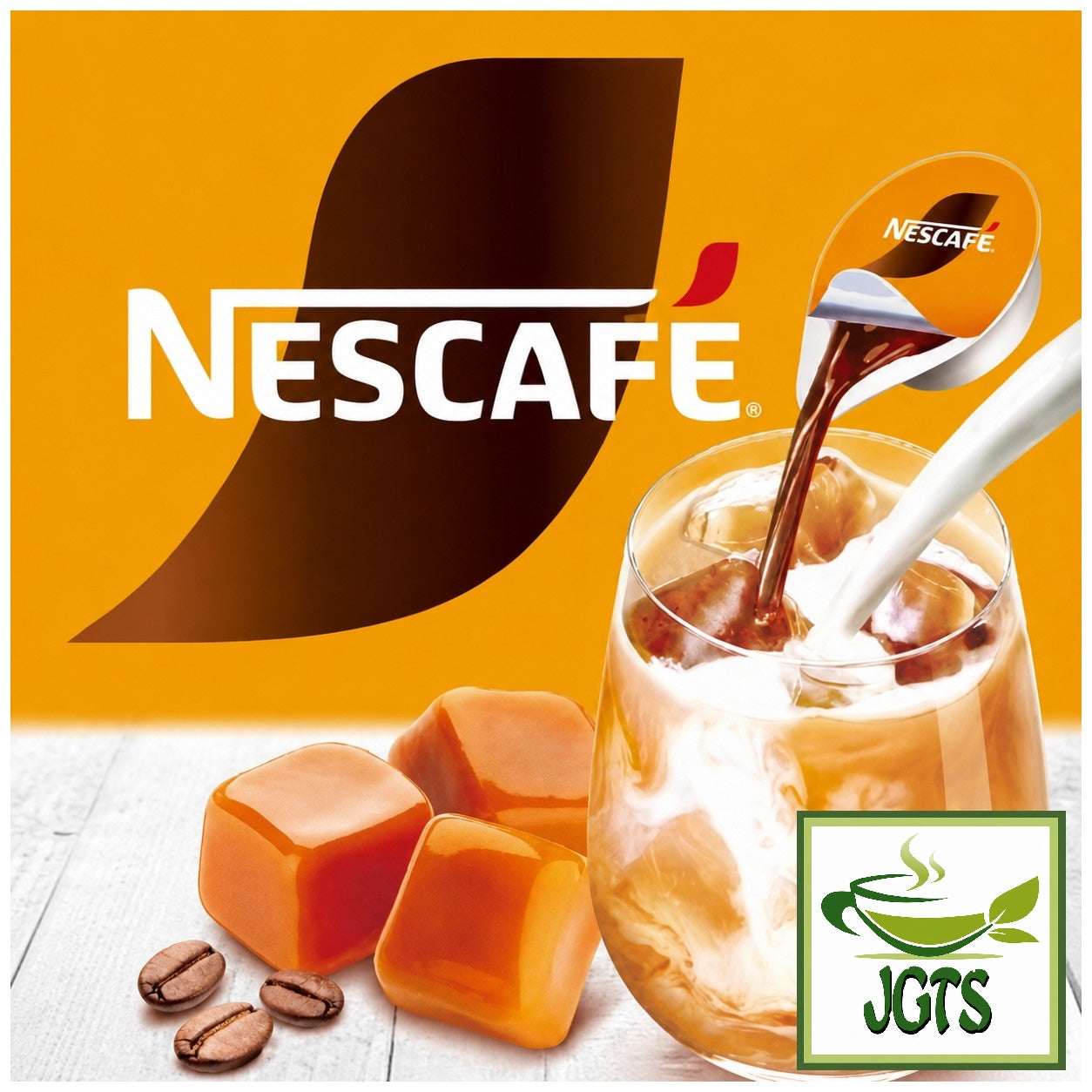 Nestle Japan Nescafe Potion Caramel Macchiato - Brewed in glass
