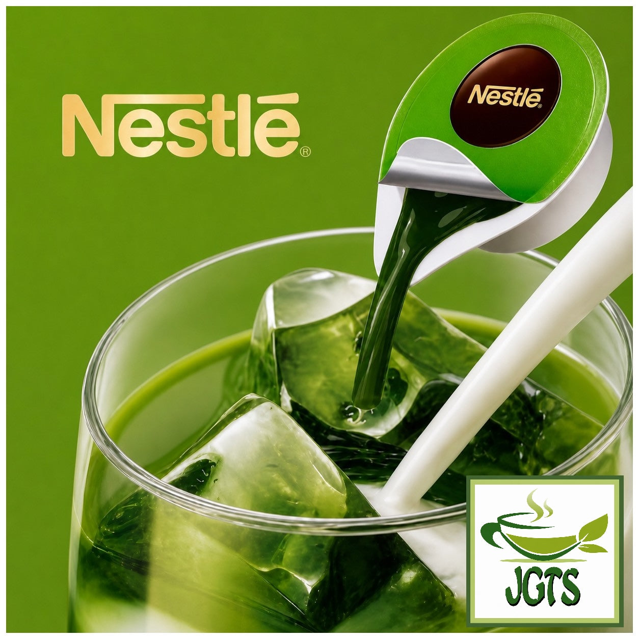 (Nestle Japan) Nescafe Potion Uji Matcha Latte - Made with real Uji Matcha